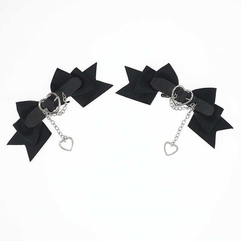 Love Handmade Bow Hair Clips Accessories