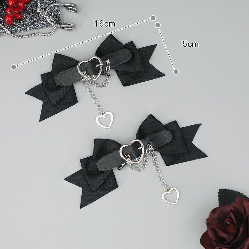 Love Handmade Bow Hair Clips Accessories