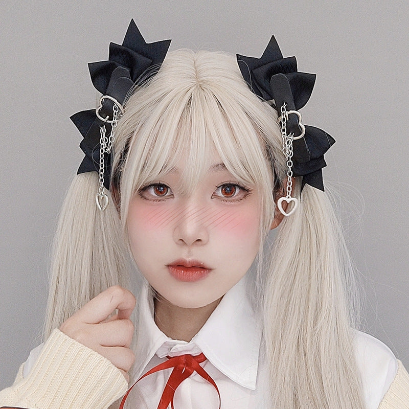 Love Handmade Bow Hair Clips Accessories