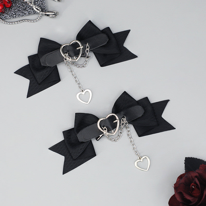Love Handmade Bow Hair Clips Accessories